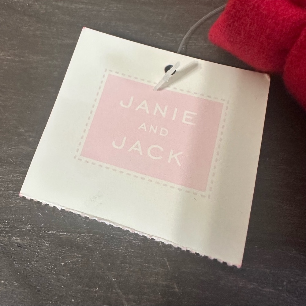 Janie And Jack Belle Of The Ballet Dress Girl’s 4 Red Purple Wool Blend Pockets - Picture 9 of 11